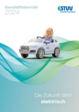 Erlanger Stadtwerke AG - Geschäftsbericht 2024. Die Zukunft fährt elektrisch