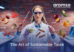 AROMSA Besin Aroma ve Katkı Maddeleri Sanayi ve Ticaret AŞ - Sustainability Report 2022 - 2023 - 2024. The Art of Sustainable Taste