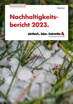 Helvetia Versicherungen AG - Nachhaltigkeitsbericht 2023. Einfach. Klar. Helvetia