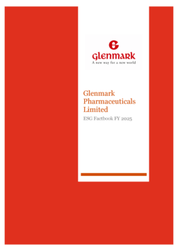 Glenmark Pharmaceuticals Limited - ESG Factbook FY 2025