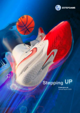 Zotefoams plc - Annual Report 2023. Stepping up