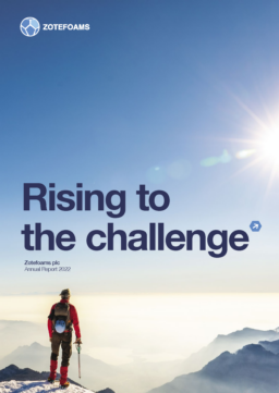 Zotefoams plc - Annual Report 2022. Rising to the challenge