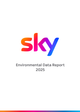 SKY plc - Environmental Data Report 2024