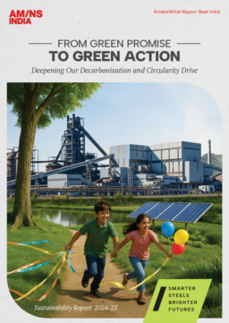 ArcelorMittal Nippon Steel India Limited - Sustainability Report 2024-25. From Green Promise to Green Action
