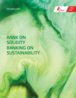 City Bank plc - ESG Report 2024. Bank on Solidity Banking on Sustainability