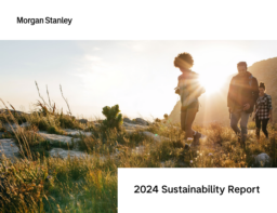 Morgan Stanley - 2024 Sustainability Report