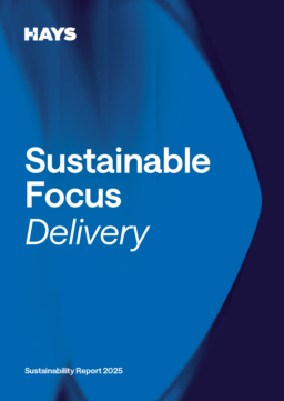 Hays plc - Sustainability Report 2025. Sustainable Focus Delivery