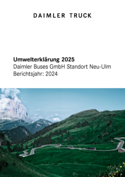 EvoBus GmbH - Standort Neu-Ulm - Umwelterklärung 2025