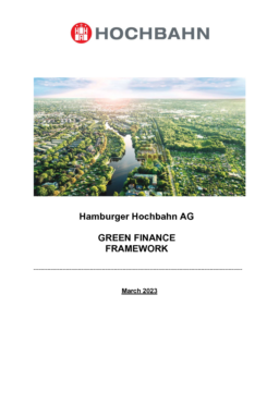 Hamburger Hochbahn AG - Green Bond Framework March 2023