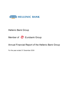 Hellenic Bank Public Company Ltd - Annual Financial Report of the Hellenic Bank Group for the year ended 31 December 2024
