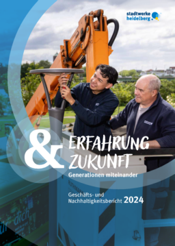 Stadtwerke Heidelberg GmbH - Geschäfts- und Nachhaltigkeitsbericht 2024. Erfahrung & Zukunft Generationen Miteinander