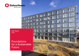 Daiwa House Modular Europe Ltd - ESG Report 2024. Foundations for a Sustainable Future