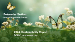 Getac Holdings Corporation - 2024 Sustainability Report. Future in Motion. Leading Sustainable Change