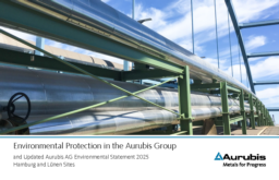 Aurubis AG - Environmental Protection in the Aurubis Group and Updated Aurubis AG Environmental Statement 2025, Hamburg and Lünen Sites