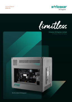 Kirloskar Oil Engines Ltd - Annual Report 2024-25. Limitless