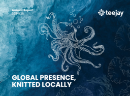 Teejay Lanka plc - Annual Report 2024/25. Global Presence, Knitted Locally