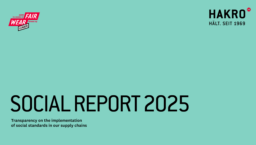 Hakro GmbH - Social Report 2025. Transparency on the implementation of social standards in our supply chains