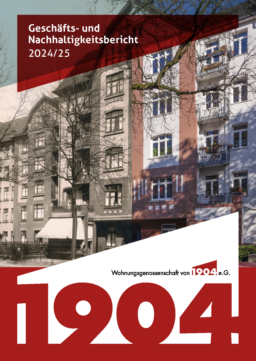 Wohnungsgenossenschaft von 1904 eG - Geschäfts- und Nachhaltigkeitsbericht 2024/25