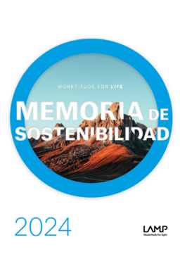 Lamp SAU - Memoria de Sostenibilidad 2024. Worktitude for Life