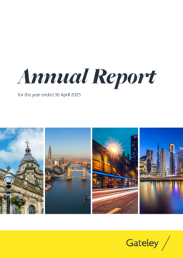 Gateley (Holdings) Plc - Annual Report for the year ended 30 April 2025