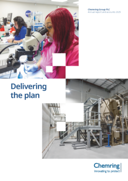 Chemring Group PLC - Annual report and accounts 2025. Delivering the plan