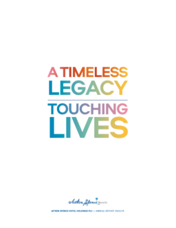 Aitken Spence Hotel Holdings Plc - Annual Report 2024/25. A Timeless Legacy Touching Lives