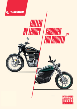 Eicher Motors Limited - Integrated Annual Report 2024-25. Fuelled by Legacy. Charged for Growth