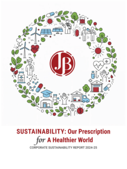 J B Chemicals & Pharmaceuticals Ltd - Corporate Sustainability Report 2024-25. Sustainability: Our Prescription for a Healthier World