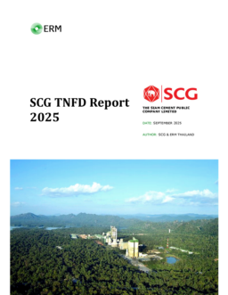 Siam Cement Public Company Limited - TNFD Report 2025