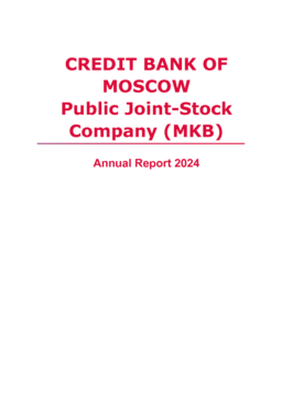 Credit Bank of Moscow - Annual Report 2024