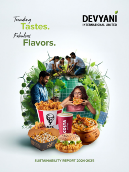 Devyani International Limited - Sustainability Report 2024-2025. Trending Tastes. Fabulous Flavors