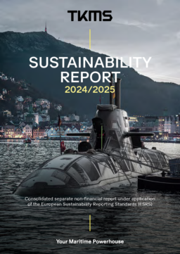 thyssenkrupp Marine Systems GmbH - Sustainability Brochure 2024/2025