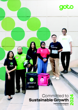 PT GoTo Gojek Tokopedia Tbk - Sustainability Report 2024. Committed to Sustainable Growth