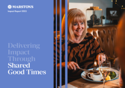 Marston's plc - Impact Report 2025. Delivering Impact Through Shared Good Times