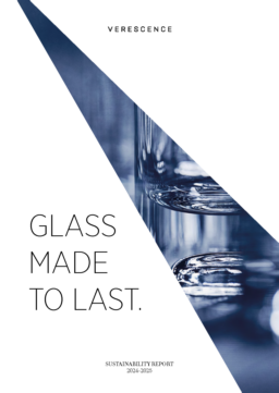 Verescence - Sustainability Report 2024-2025. Glass Made to Last