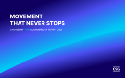 Changshin Inc - Sustainability Report 2025. Movement That Never Stops