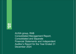 AUGA Group AB - Consolidated Annual Report, Consolidated and Separate Financial Statements and Independent Auditor‘s Report for the Year ended 31 December 2024