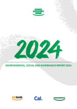Israel Discount Bank Ltd - 2024 Environmental, Social and Governance Report (ESG)