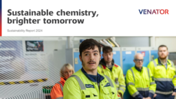 Venator Materials PLC - Sustainability Report 2024. Sustainable chemistry, brighter tomorrow