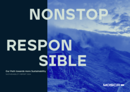 MOSCA GmbH - Sustainability Report 2024. Nonstop Responsible. Our Path towards More Sustainability