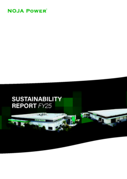 NOJA Power Switchgear Pty Ltd - Sustainability Report FY25
