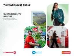 The Warehouse Group Ltd - Sustainability Report for the reporting period 29 July 2024 to 3 August 2025