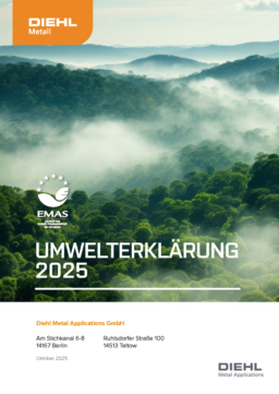 Diehl Metal Applications GmbH - Umwelterklärung 2025