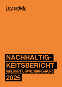 Druckerei Janetschek GmbH - Nachhaltigkeitsbericht Inklusive Umwelterklärung 2025