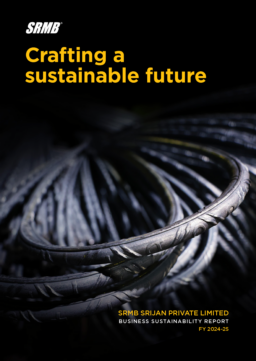 SRMB Srijan Private Limited - Business Sustainability Report FY 2024-25. Crafting a sustainable future