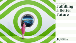 J&J Global Fulfilment - 2024-25 Impact Report. Fulfilling a Better Future