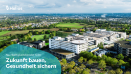 Helios Kliniken GmbH - Nachhaltigkeitsbericht 2024. Zukunft bauen, Gesundheit sichern