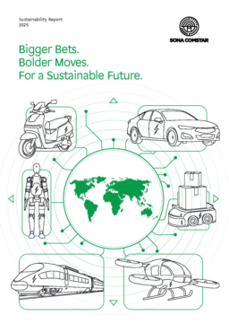 Sona BLW Precision Forgings Limited - Sustainability Report 2025. Bigger Bets. Bolder Moves. For a Sustainable Future
