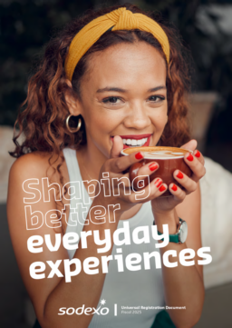 Sodexo SA - Universal Registration Document Fiscal 2025. Shaping better everyday experiences