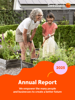 Swedbank AB - Annual Report 2025. We empower the many people and businesses to create a better future